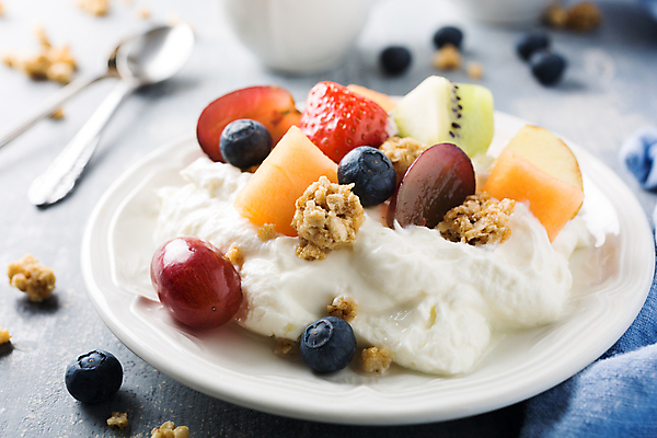 포토 JPG 해외이미지 음식 과일 포도 사람없음 아웃포커스 아침식사 블루베리 그래놀라 해외포토 촬영기법 식사 파일형식 이미지허브