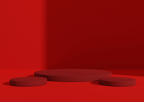 JPG 해외이미지 일러스트 사람없음 빨간색 3D 원형 심플 단상 해외일러스트 해외포토 포토 도형 컬러 디지털합성 파일형식 이미지허브