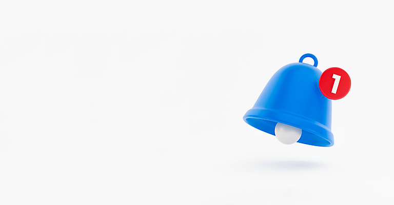 JPG 해외이미지 일러스트 모바일 사람없음 3D 종 알림 흰배경 소셜네트워크 해외일러스트 백그라운드 흰색 디지털합성 파일형식 이미지허브