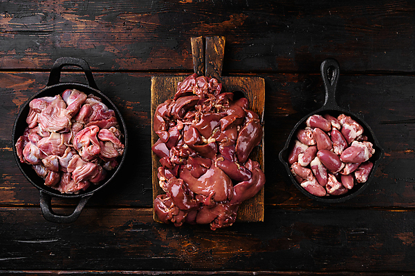 포토 JPG 해외이미지 생고기 사람없음 닭고기 냄비 나무도마 해외포토 도마 육류 목재 솥 파일형식 이미지허브