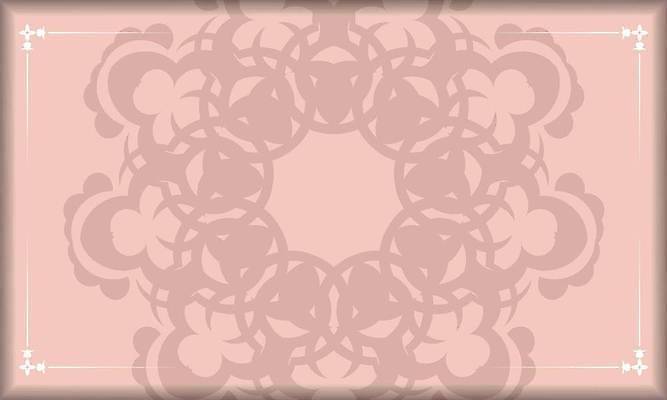 EPS 해외이미지 문양 분홍색 일러스트 프레임 사람없음 화려 고급 빅토리아 카피스페이스 해외일러스트 컬러 컨셉 공백 파일형식 벡터 이미지허브