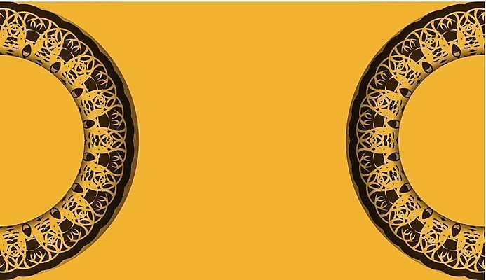 EPS 해외이미지 디자인 백그라운드 패턴 일러스트 사람없음 노란색 화려 해외일러스트 컬러 컨셉 무늬 파일형식 벡터 이미지허브