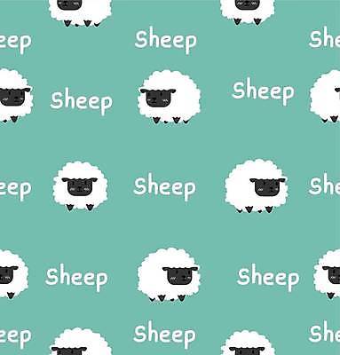 EPS 해외이미지 디자인 여러마리 일러스트 사람없음 패턴백그라운드 흰색 양 민트색 해외일러스트 컬러 다수 백그라운드 패턴 포유류 파일형식 벡터 이미지허브