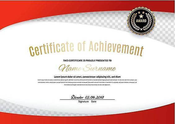 EPS 해외이미지 별 일러스트 타이포그라피 사람없음 빨간색 상패 메달 임명장 상장프레임 해외일러스트 자연요소 문자 컬러 프레임 상_우승 상_상패 파일형식 벡터 이미지허브