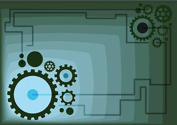 EPS 해외이미지 백그라운드 일러스트 프레임 사람없음 톱니바퀴 카피스페이스 해외일러스트 공백 파일형식 벡터 이미지허브