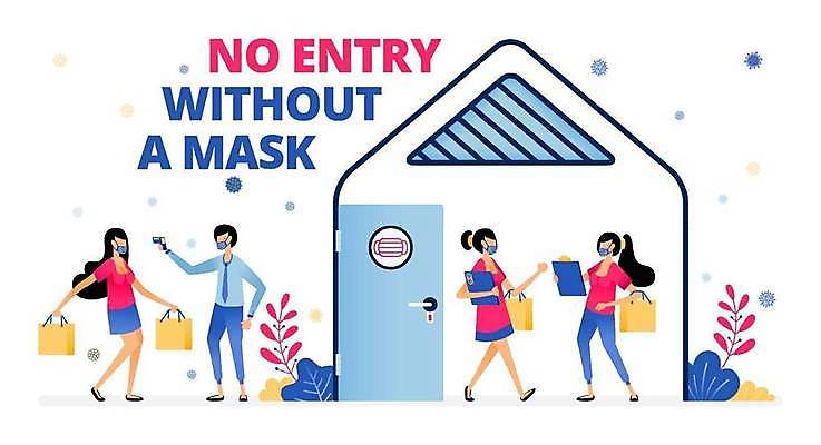 EPS 해외이미지 디자인 포스터 얼굴 컨셉 일러스트 건강 경고 가면 설명 안전 사람 그래픽 금지 정보 바이러스 보호 입장 심볼 측정 흔적 사인 예방 심플 감염 고립 돌봄 위생관리 주목 해외일러스트 모션 관리 신체부위 파일형식 벡터 이미지허브