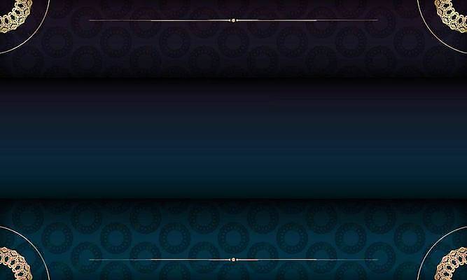 EPS 해외이미지 문양 디자인 백그라운드 일러스트 프레임 사람없음 금색 화려 고급 남색 카피스페이스 국경 해외일러스트 컬러 컨셉 공백 파일형식 벡터 이미지허브