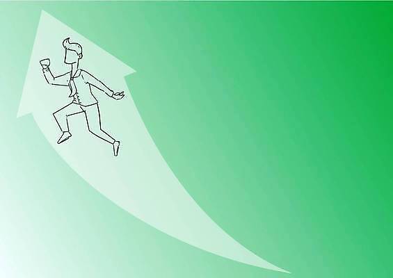 EPS 해외이미지 남자 화살표 백그라운드 프레임 한명 성인 사람없음 상승 성인남자한명만 카피스페이스 1 컨셉 사람 공백 남자한명만 성인남자만 파일형식 벡터 이미지허브