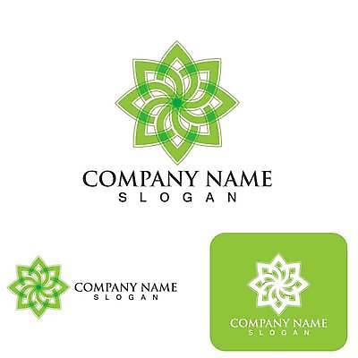 EPS 해외이미지 디자인 잎 일러스트 사람없음 초록색 심볼 에코 유기농 엘리먼트 해외일러스트 식물 웰빙 컬러 환경 파일형식 벡터 이미지허브