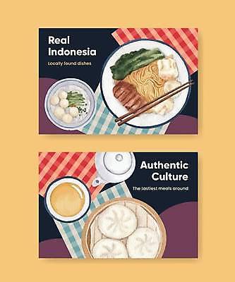 EPS 해외이미지 그릇 접시 일러스트 젓가락 사람없음 샐러드 전통음식 면류 찻주전자 인도네시아 해외일러스트 전통 식기 아시아 음식 주전자 수저 파일형식 벡터 이미지허브