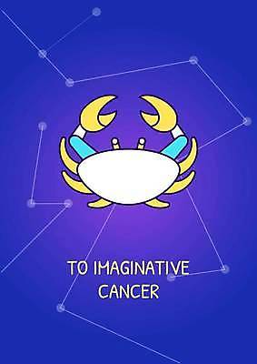 EPS 해외이미지 템플릿 한마리 일러스트 사람없음 파란색 별자리 게 해외일러스트 1 컬러 갑각류 파일형식 벡터 이미지허브