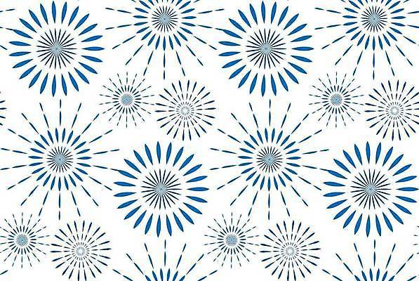 EPS 해외이미지 백그라운드 패턴 일러스트 폭죽 사람없음 파란색 화려 해외일러스트 컬러 컨셉 무늬 파일형식 벡터 이미지허브