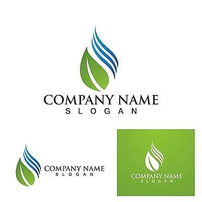 EPS 해외이미지 디자인 잎 일러스트 사람없음 초록색 심볼 에코 유기농 엘리먼트 해외일러스트 식물 웰빙 컬러 환경 파일형식 벡터 이미지허브