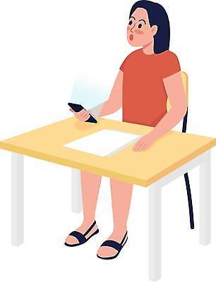 EPS 해외이미지 클립아트 백인 캐릭터 디자인 여자 실루엣 어린이 백그라운드 일러스트 교실 학교 놀이 탁자 모바일 사람 앉기 그래픽 스마트폰 핸드폰 디지털 흰색 플랫 만화 심플 애니메이션 최초 중독 고립 초보 디테일 중독자 미니멀 해외일러스트 일러캐릭터 서양인 교육 컬러 가구 모션 촬영기법 전자제품 스마트기기 파일형식 벡터 이미지허브