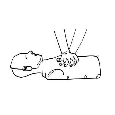 EPS 해외이미지 손 라인일러스트 일러스트 신체부위 장비 긴급 구출 마네킹 라인아트 손그림 심폐소생법 심폐소생술 응급조치 응급치료 해외일러스트 선 사람 치료 응급 도움 방법 파일형식 벡터 이미지허브