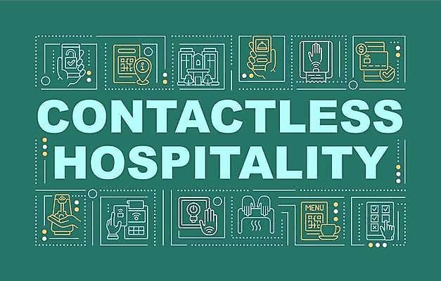 EPS 해외이미지 디자인 선 백그라운드 컨셉 일러스트 들기 타이포그라피 사람없음 단어 스마트폰 디지털 서비스 시스템 방법 레터링 비대면서비스 해외일러스트 문자 모션 핸드폰 스마트기기 파일형식 벡터 언택트 이미지허브