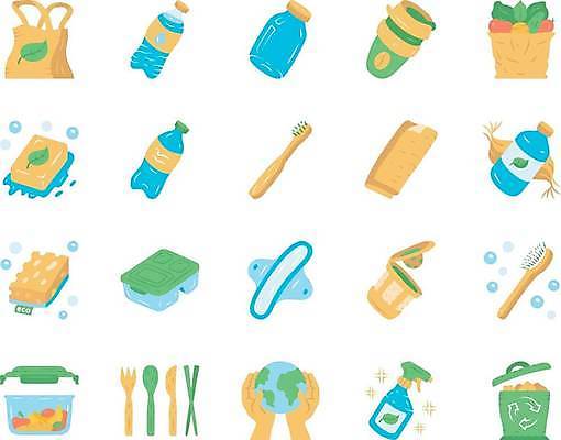 EPS 해외이미지 클립아트 디자인 산업 컨셉 가방 일러스트 유리 초록색 세트 환경 웹 재활용 행성 플랫 칫솔 상품 플라스틱 만화 천 수집 가득함 심볼 대나무 사인 에코 유기농 비누 팩 유지 낭비 내추럴 영 생태학 엘리먼트 처리 항목 핸드메이드 해외일러스트 나무 웰빙 잡화 교육 컬러 인터넷 재질 위생용품 숫자 우주 화장품 직물 친환경 파일형식 벡터 이미지허브
