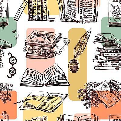 EPS 해외이미지 디자인 교육 안경 일러스트 책 쌓기 스케치 교과서 깃펜 해외일러스트 잡화 모션 교재 미술 파일형식 벡터 이미지허브