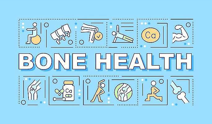 EPS 해외이미지 디자인 선 백그라운드 컨셉 신체 일러스트 근육 뼈 건강 타이포그라피 사람없음 단어 운동 알약 약 플랫 척추 보충 돌봄 칼슘 해외일러스트 문자 의학 모션 파일형식 벡터 이미지허브