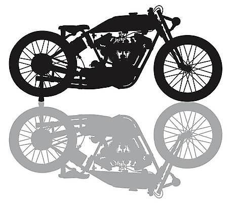 EPS 해외이미지 실루엣 일러스트 그림자 사람없음 검은색 오토바이 해외일러스트 컬러 촬영기법 바이크 파일형식 벡터 이미지허브