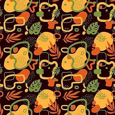 EPS 해외이미지 식물 디자인 꽃 백그라운드 잎 꽃무늬 패턴 일러스트 자연 벽지 추상 미술 내부 그래픽 장식 빨간색 초록색 컬러풀 노란색 유행 수확 직물 인쇄 그림 질감 복고 하와이 섬유 엘리먼트 이국적 포장소품 스타일 힙스터 해외일러스트 패션 컬러 무늬 농업 포장 문화예술 미국 오브젝트 생태계 포장재료 파일형식 벡터 이미지허브