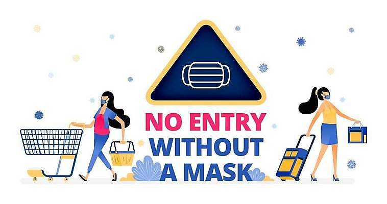 EPS 해외이미지 디자인 포스터 얼굴 컨셉 일러스트 건강 경고 가면 설명 안전 사람 그래픽 금지 정보 바이러스 보호 입장 심볼 측정 사인 예방 심플 감염 고립 돌봄 위생관리 주목 해외일러스트 모션 관리 신체부위 파일형식 벡터 이미지허브