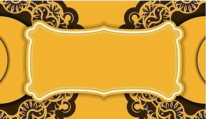 EPS 해외이미지 디자인 백그라운드 패턴 일러스트 사람없음 노란색 화려 해외일러스트 컬러 컨셉 무늬 파일형식 벡터 이미지허브