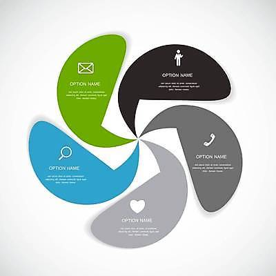 EPS 해외이미지 일러스트 비즈니스 그래프 사람없음 인포그래픽 회색 스마트 해외일러스트 컬러 컨셉 파일형식 벡터 이미지허브