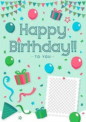 EPS 해외이미지 템플릿 디자인 배너 기념일 행복 포스터 어린이 백그라운드 일러스트 휴가 기념 선물 사랑 이벤트 타이포그라피 장식 컬러풀 파티 축제 공백 축하 인사 신용카드 생일 메시지 복고 엽서 초대 꽃가루 풍선 해외일러스트 문자 감정 컬러 컨셉 사람 금융 예절 가루 편지 파일형식 벡터 이미지허브