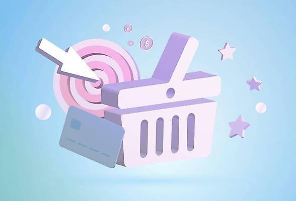 EPS 해외이미지 옷 백그라운드 컨셉 인터넷 일러스트 비즈니스 금융 3D 세일 바구니 상점 디지털 웹 카트 신용카드 시장 구매 온라인 전자상거래 마케팅 가상 해외일러스트 경제 쇼핑 디지털합성 파일형식 벡터 이미지허브