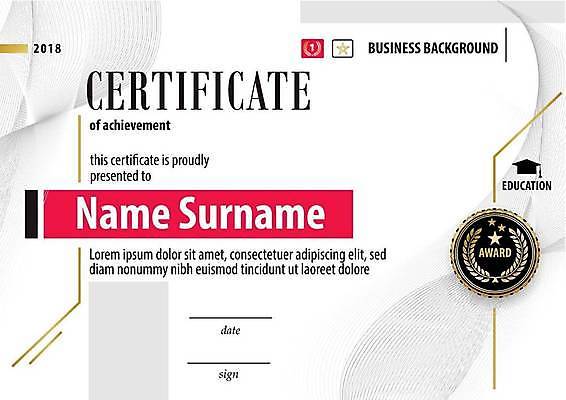 EPS 해외이미지 교육 선 일러스트 학사모 타이포그라피 사람없음 상패 임명장 상장프레임 해외일러스트 문자 모자_잡화 졸업 프레임 상_우승 파일형식 벡터 이미지허브