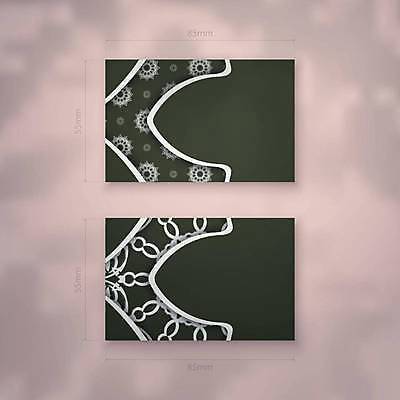 EPS 해외이미지 디자인 백그라운드 패턴 일러스트 명함 사람없음 세트 검은색 고급 만다라 목업 해외일러스트 카드프레임 컬러 컨셉 무늬 프레임 파일형식 벡터 이미지허브