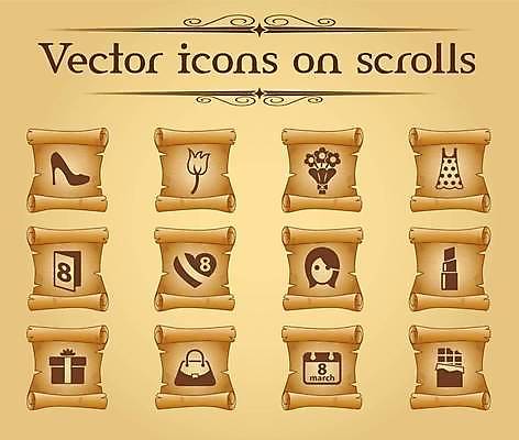 EPS 해외이미지 원피스 꽃다발 일러스트 사람없음 선물상자 세트 갈색 문 초콜릿 립스틱 핸드백 달력 하트 빈티지 하이힐 두루마리 심볼 얼굴모양 세계여성의날 스크롤 양피지 해외일러스트 모양 옷 기념일 꽃 얼굴 구두 컬러 컨셉 가방 디저트 선물 상자 화장품 여성화 파일형식 벡터 이미지허브