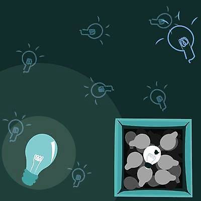 EPS 해외이미지 백그라운드 일러스트 프레임 사람없음 전구모양 카피스페이스 해외일러스트 모양 전구 공백 파일형식 벡터 이미지허브