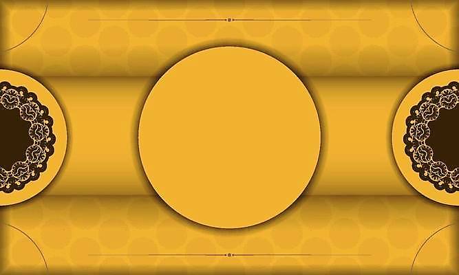 EPS 해외이미지 디자인 백그라운드 패턴 일러스트 사람없음 노란색 화려 해외일러스트 컬러 컨셉 무늬 파일형식 벡터 이미지허브
