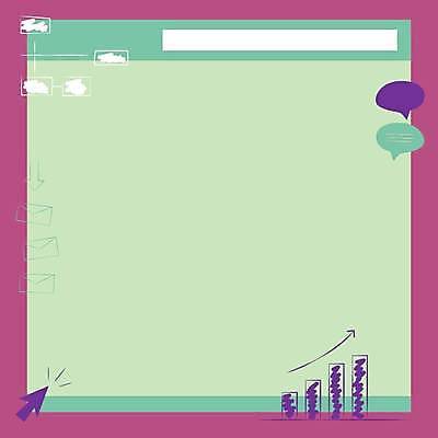 EPS 해외이미지 백그라운드 말풍선 일러스트 그래프 프레임 사람없음 커서 카피스페이스 해외일러스트 공백 파일형식 벡터 이미지허브