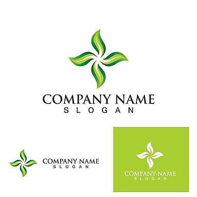 EPS 해외이미지 나무 디자인 잎 일러스트 사람없음 초록색 심볼 에코 유기농 엘리먼트 해외일러스트 식물 웰빙 컬러 환경 파일형식 벡터 이미지허브