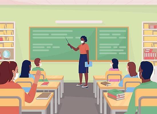 EPS 해외이미지 학생 디자인 배너 교육 백그라운드 일러스트 교실 학교 수업 실내 가면 설명 사람 풍경 내부 그래픽 스터디 교육자 교사 칠판 인포그래픽 가르침 그룹 플랫 중앙 만화 스마트 신학기 질감 심플 장면 지역 애니메이션 일반 복잡 스타일 해외일러스트 직업 컨셉 모션 학습 파일형식 벡터 이미지허브