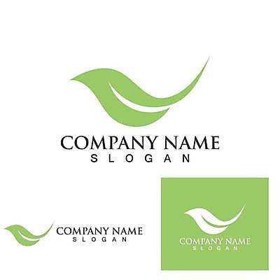 EPS 해외이미지 디자인 잎 일러스트 사람없음 초록색 심볼 에코 유기농 엘리먼트 해외일러스트 식물 웰빙 컬러 환경 파일형식 벡터 이미지허브