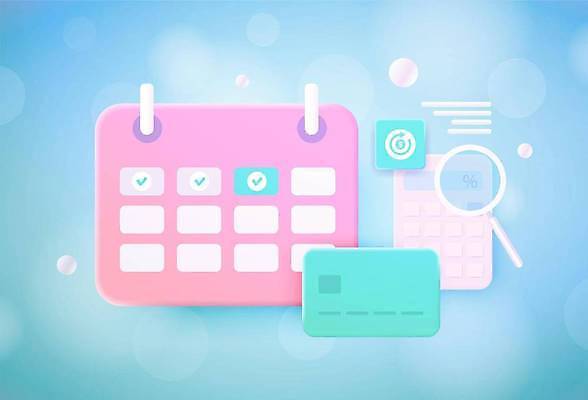 EPS 해외이미지 모델 디자인 컨셉 인터넷 일러스트 비즈니스 그래픽 3D 디지털 동전 달력 플랫 어플리케이션 구매 계획 가격 고객 서비스 사인 상업 온라인 전자상거래 월 구독 마케팅 모금 소프트웨어 엘리먼트 요금 인터페이스 프리미엄 회원 사용자 수수료 규칙적 해외일러스트 돈 쇼핑 날짜 디지털합성 파일형식 벡터 이미지허브