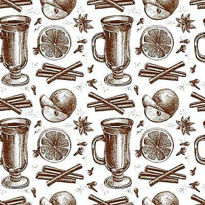 EPS 해외이미지 오렌지 일러스트 잔 사람없음 사과 시나몬스틱 뱅쇼 팔각회향 해외일러스트 식기 과일 와인 향신료 시나몬 파일형식 벡터 이미지허브