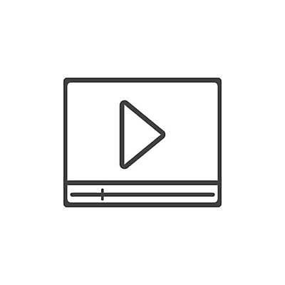 EPS 해외이미지 디자인 일러스트 사람없음 스크린 재생 영상 동영상창 해외일러스트 동영상 파일형식 벡터 이미지허브