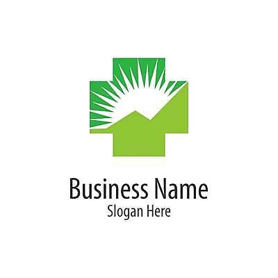 EPS 해외이미지 일러스트 의학 사람없음 초록색 태양 심볼 십자모양 해외일러스트 자연요소 모양 컬러 십자 파일형식 벡터 이미지허브