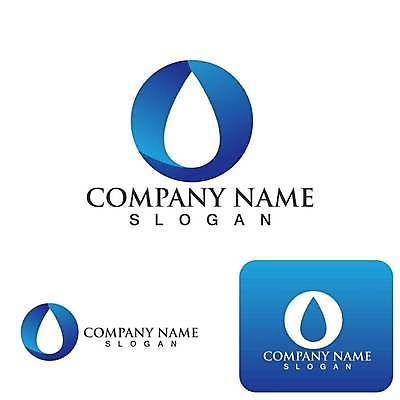 EPS 해외이미지 파도 일러스트 비즈니스 사람없음 물 파란색 물방울 원형 심볼 에코 심플 해외일러스트 자연요소 도형 바다 컬러 환경 파일형식 벡터 이미지허브