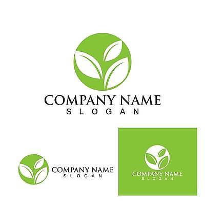 EPS 해외이미지 디자인 잎 일러스트 사람없음 초록색 심볼 에코 유기농 엘리먼트 해외일러스트 식물 웰빙 컬러 환경 파일형식 벡터 이미지허브