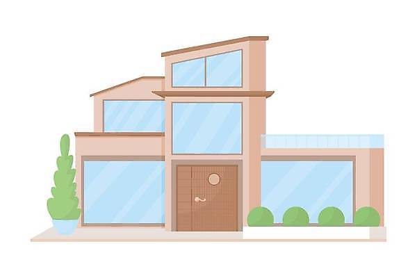 EPS 해외이미지 일러스트 주택 사람없음 건물 해외일러스트 건축물 파일형식 벡터 이미지허브