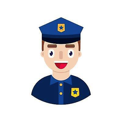 EPS 해외이미지 직업 선 일러스트 미술 경비 사람 성인 업무 플랫 경찰 보안 인원 장교 아바타 스타일 해외일러스트 문화예술 안전 작업 보호 파일형식 벡터 이미지허브