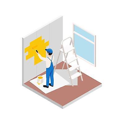 EPS 해외이미지 클립아트 직업 캐릭터 디자인 산업 일러스트 창문 아파트 주택 사람 내부 건물 그래픽 장식 페인트 방 장비 공구 업무 수리 천 부활 리빙 설정 유지 진행 마무리 복원 설치 해외일러스트 일러캐릭터 건축물 도구 직물 작업 파일형식 벡터 건축 이미지허브