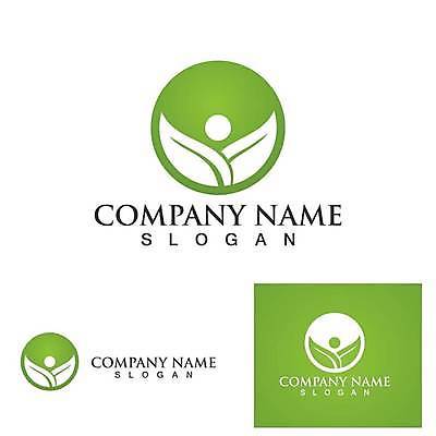 EPS 해외이미지 디자인 잎 일러스트 사람없음 초록색 심볼 에코 유기농 엘리먼트 해외일러스트 식물 웰빙 컬러 환경 파일형식 벡터 이미지허브