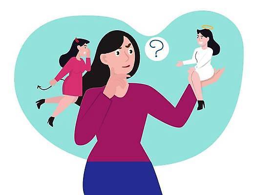 EPS 해외이미지 여자 얼굴 생각 일러스트 비즈니스 CEO 천사 안내 뿔 빨간색 금융 사무실 어둠 공연 듣기 할로윈 최고 성자 선택 감독 몸무게 악마 귓속말 종업원 고객 동료 상담 경영자 꼬리 만들기 귀 책임자 변호사 나쁜 잘못 조언 연습생 해외일러스트 직업 종교 컬러 컨셉 관계 모션 사람 이벤트 신체부위 경제 연습 리더 파일형식 벡터 이미지허브